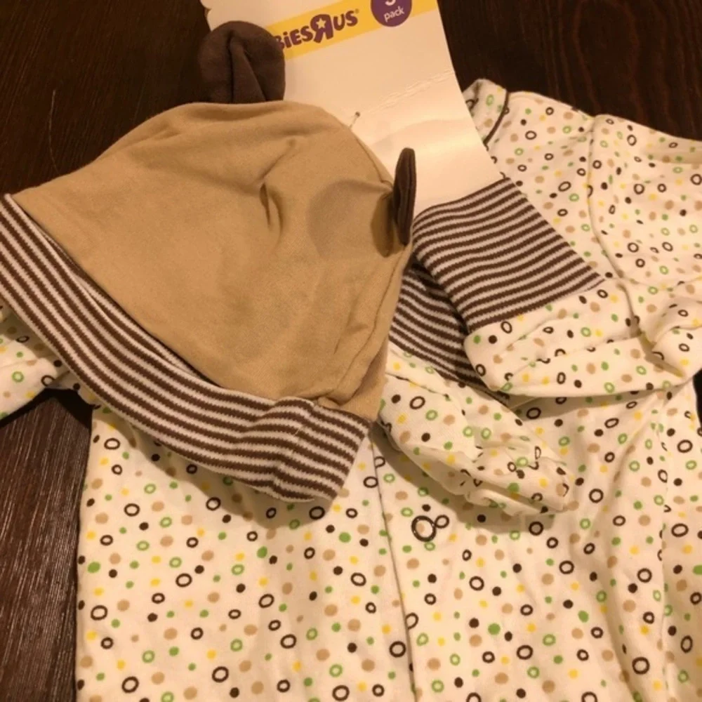 ❄️ 5/$25 Baby Sleepwear 3-Piece Pajamas‎ 0-3M NWT